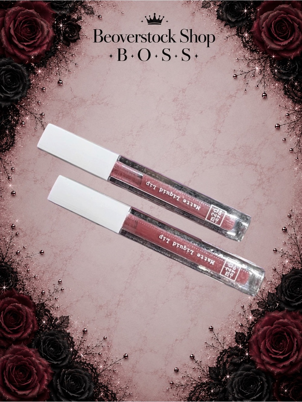 New M2Ü NYC Matte Liquid Lipstick Bundle – 2 Full Size (Soho 725)